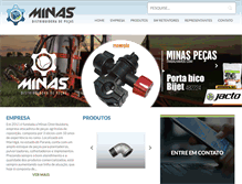 Tablet Screenshot of minaspecas.com
